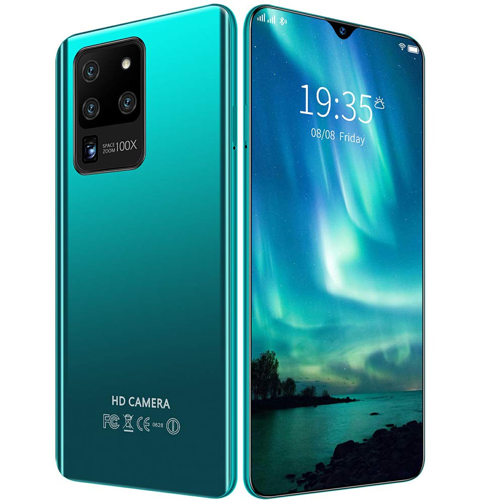 Unlocked 3G Smartphone - Dual SIM Android Phone with Face ID, 6.7