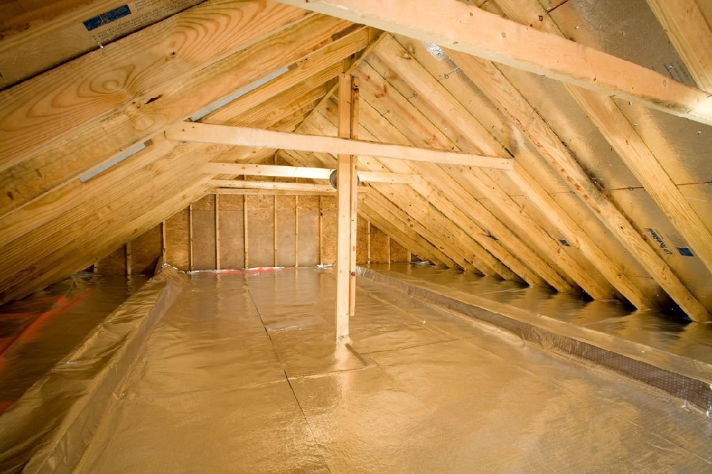 500sqft 4x125 Pure Aluminum Perforated Radiant Barrier Double Sided Attic Foil Insulation - Heat Reflective Foil for Attic, Roof & Garage - Energy Efficient Home Insulation Solution for Summer & Winter