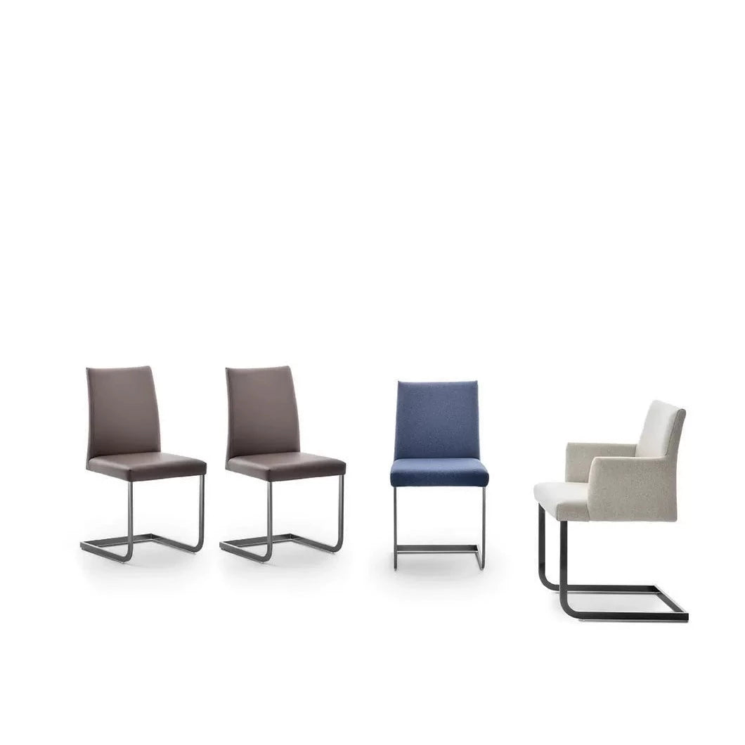 Bontempi Hisa Chair - Modern Ergonomic Office Chair with Adjustable Height for Home & Workspace - Comfortable Desk Chair for Long Hours Sitting
