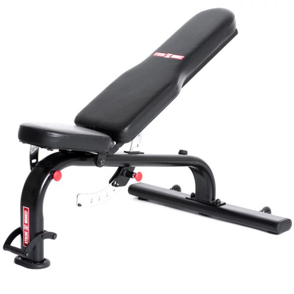 XM Fitness Omega Power Rack with FID Bench - Heavy Duty Home Gym Equipment for Strength Training & Weightlifting | Perfect for Home Workouts & Garage Gyms