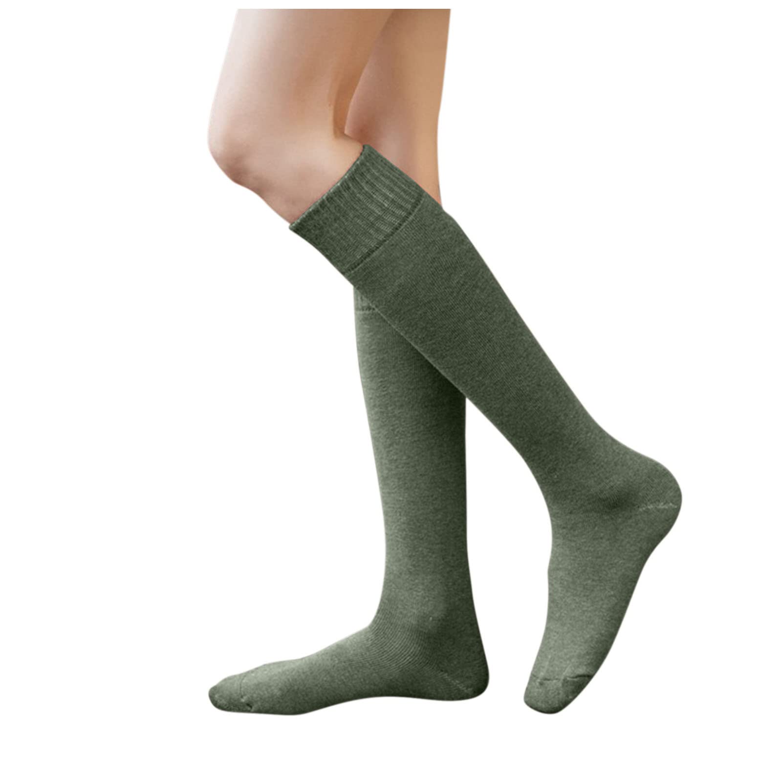 Women's Warm Winter Socks - Soft Calf Stockings for Home & Gifts