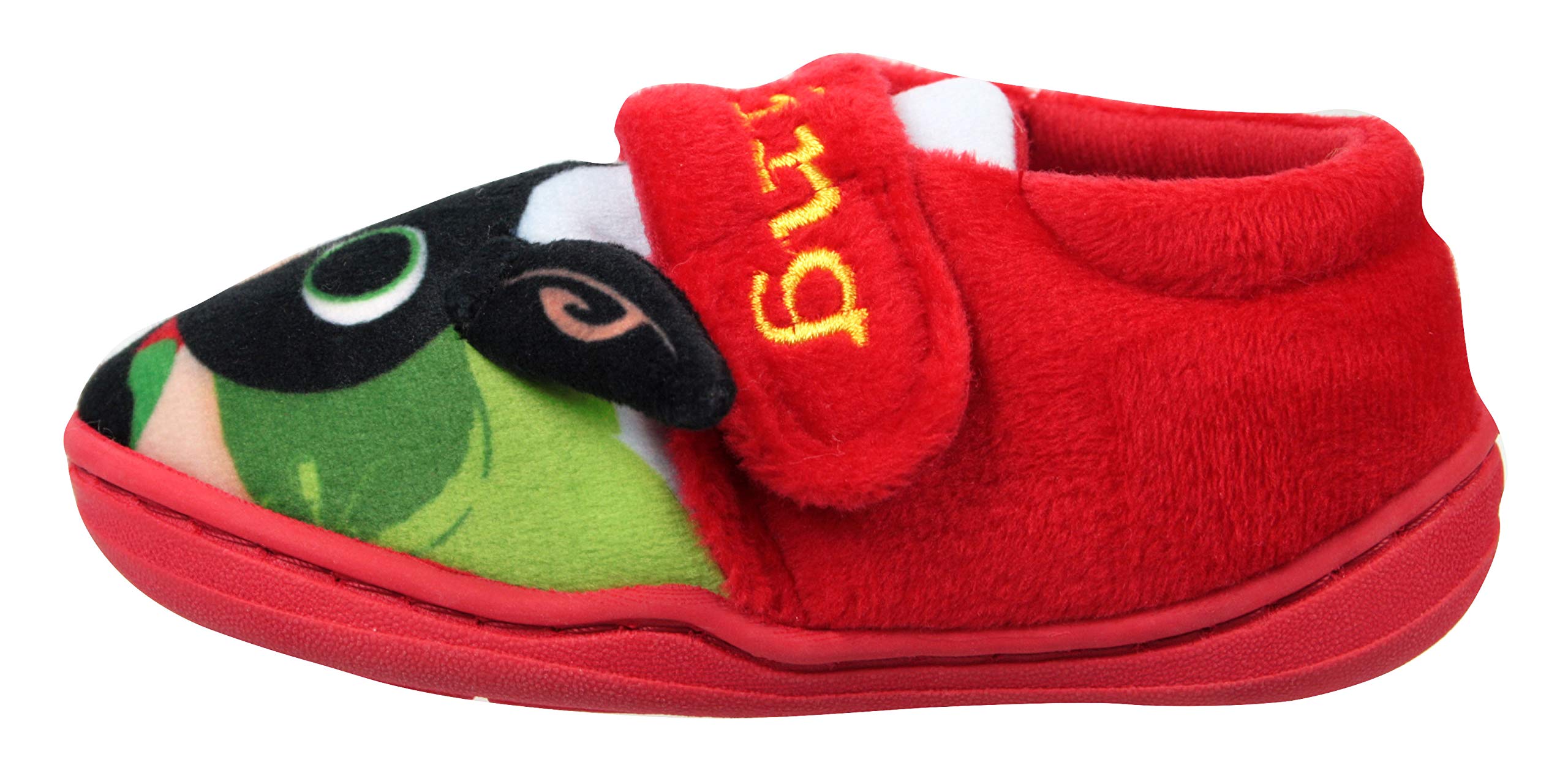 Bing Kids' Slippers - Soft Red Indoor/Outdoor House Shoes for Boys & Girls (Size 9) | Perfect for Home, School & Playtime
