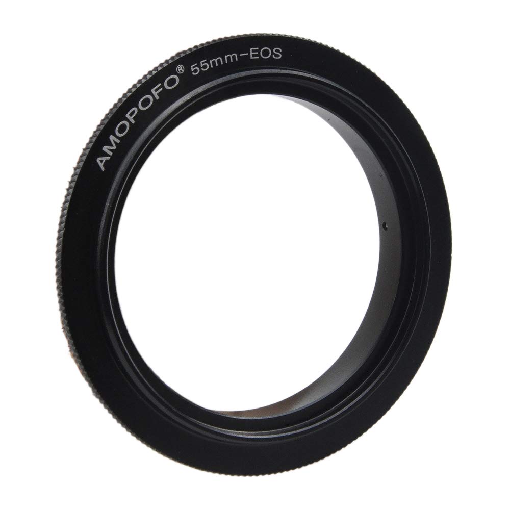 EF-S 55mm Reverse Lens Adapter Ring for Canon EF-S 70D, 77D, 80D, 10D, 20D, 30D, 40D, 50D, 5D, 5D Mark II, III, IV, 5DS & 5DS R - Macro Photography Accessory for Stunning Close-Up Shots