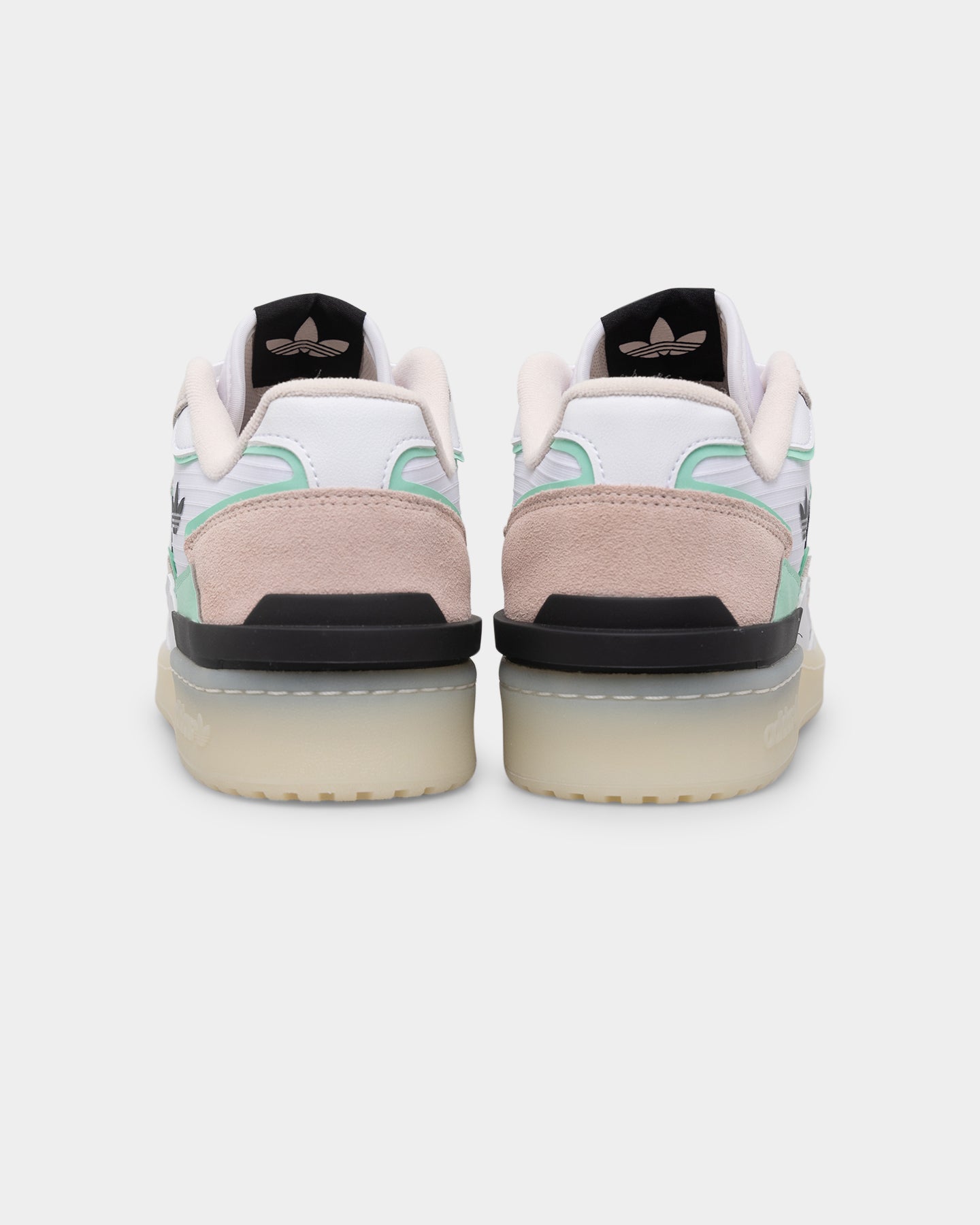 Adidas Forum Exhibit Low 2 Sneakers - Men's White & Black Casual Shoes for Walking, Running & Streetwear Fashion