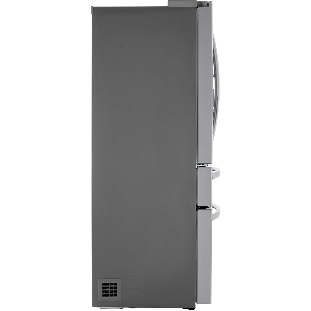 LG LRMDC2306S 36-Inch 4-Door French Door Refrigerator - 23 Cu. Ft. Stainless Steel Smart Counter-Depth Fridge with InstaView & Door-in-Door | Perfect for Modern Kitchens & Open Floor Plans