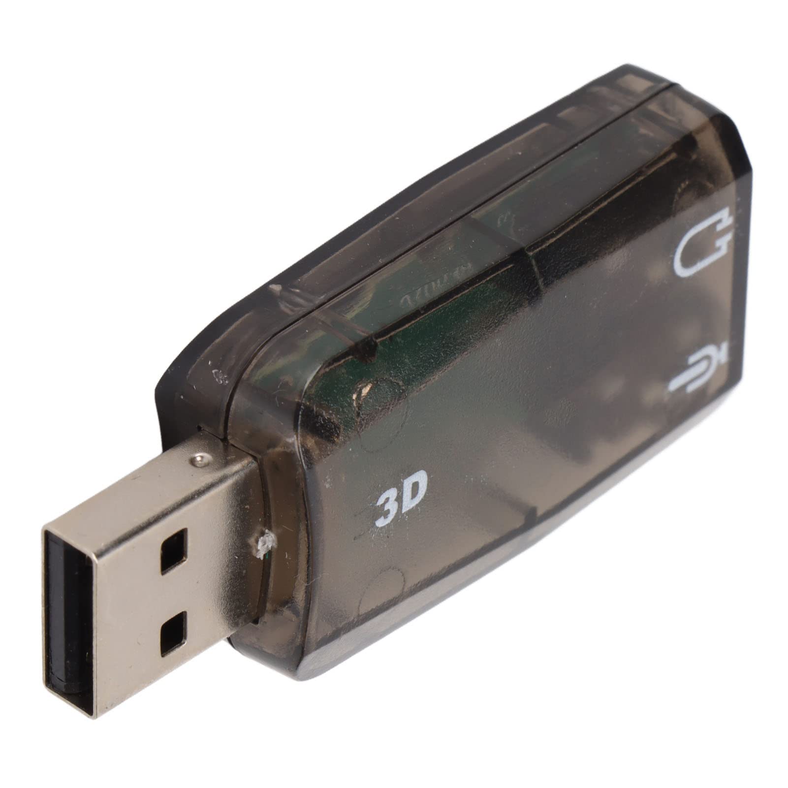 Premium USB External Sound Card Adapter for Laptop - High-Quality Audio Converter with Noise Reduction | Perfect for Online Meetings, Gaming & Music Streaming