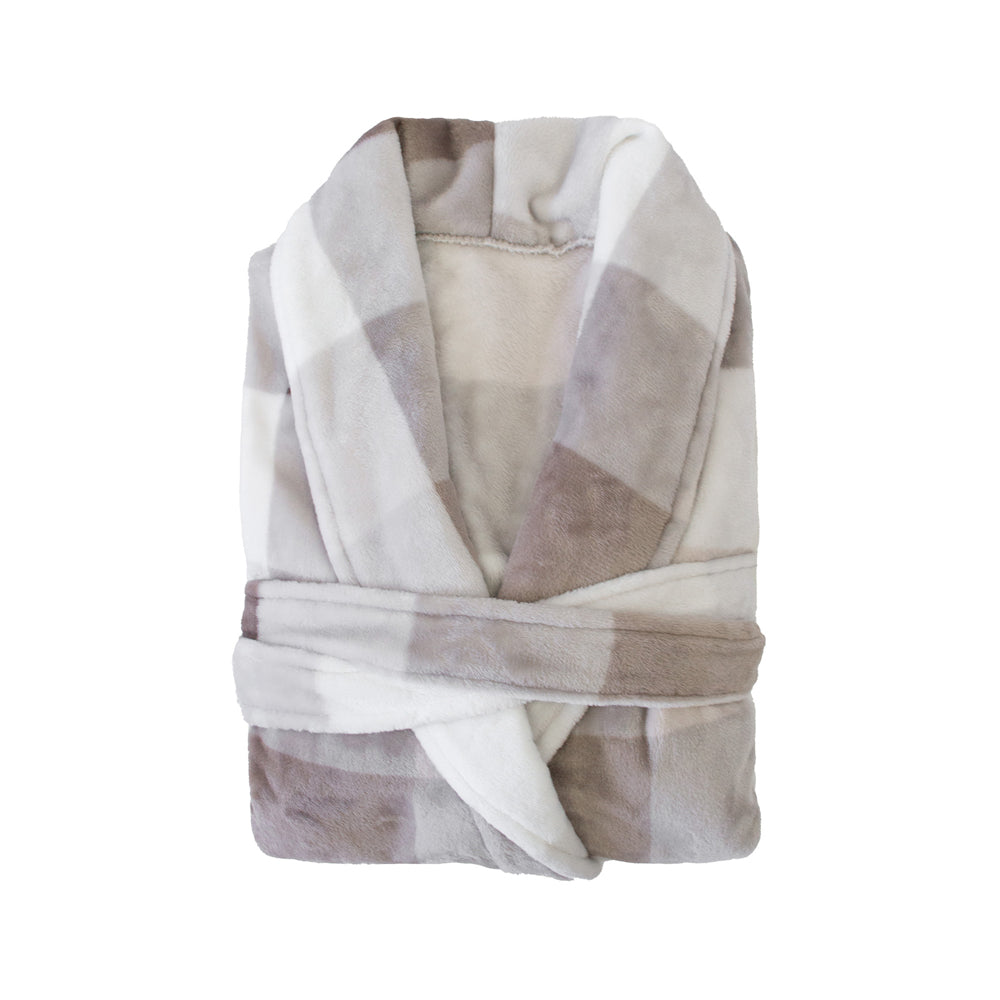 Charlie Ultraplush Nougat Bathrobe - Soft & Luxurious Terry Cloth Robe for Women & Men, Large/X-Large Size - Perfect for Spa, Lounge & After Shower Comfort
