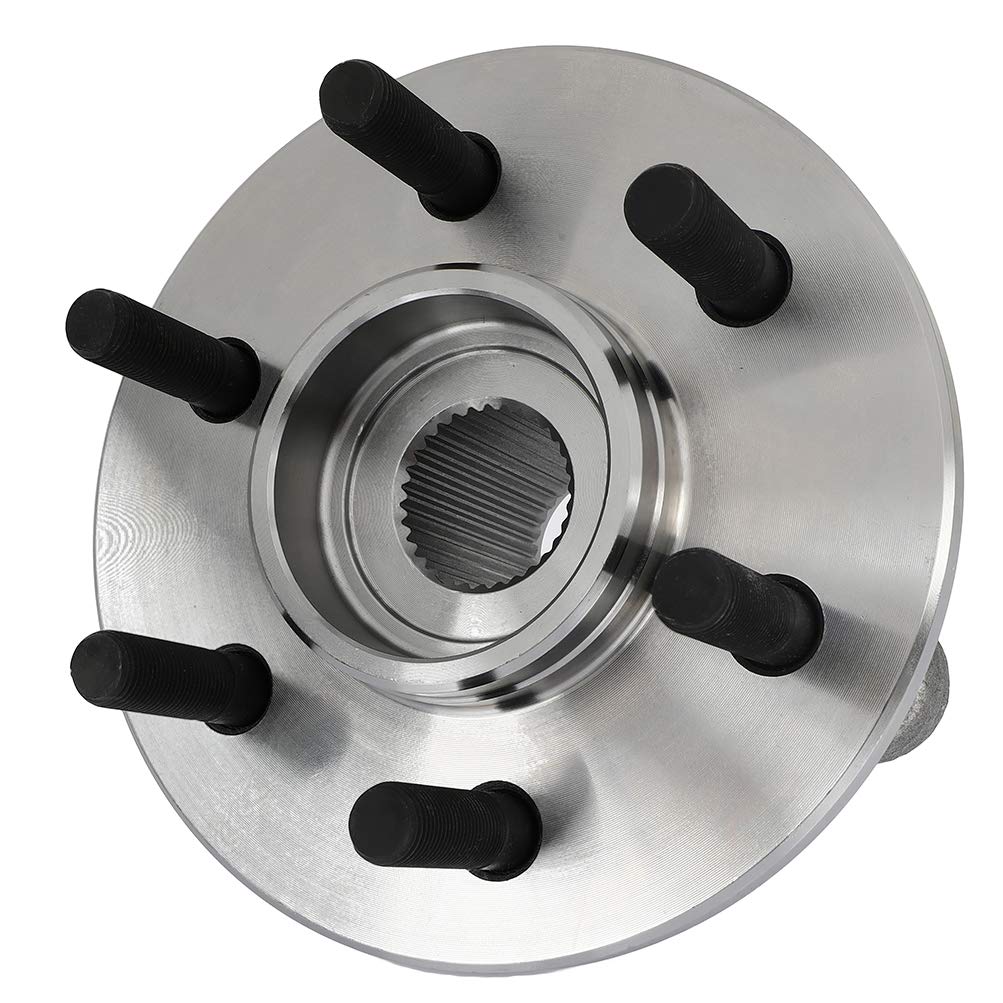 ROADFAR Wheel Bearing & Hub Assembly - Compatible with 1997-2004 Dodge Dakota & 1998-2003 Dodge Durango - Front Wheel Bearing 515007 (Set of 2) - Perfect for Off-Roading, Towing & Daily Driving