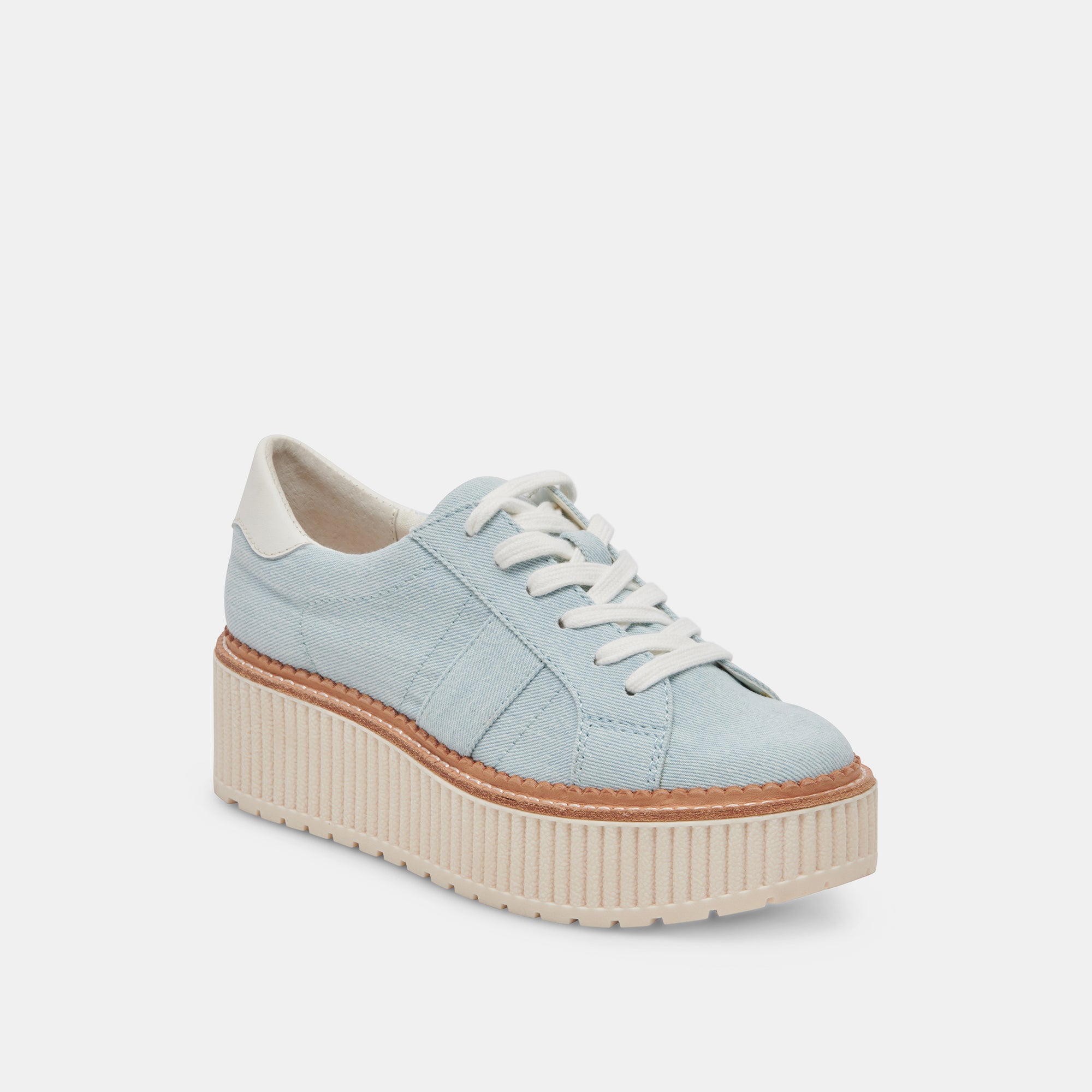 TIGER SNEAKERS Light Blue Denim Shoes - Comfortable Casual Sneakers for Men & Women | Perfect for Running, Walking, and Everyday Wear