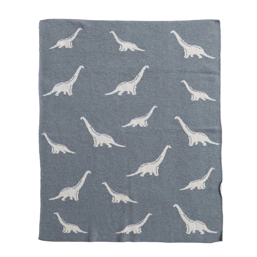 Soft & Cozy Dinosaurs Baby Blanket - Cute Dino Print Fleece Blanket for Boys & Girls - Perfect for Nursery, Stroller, Swaddle & Playtime