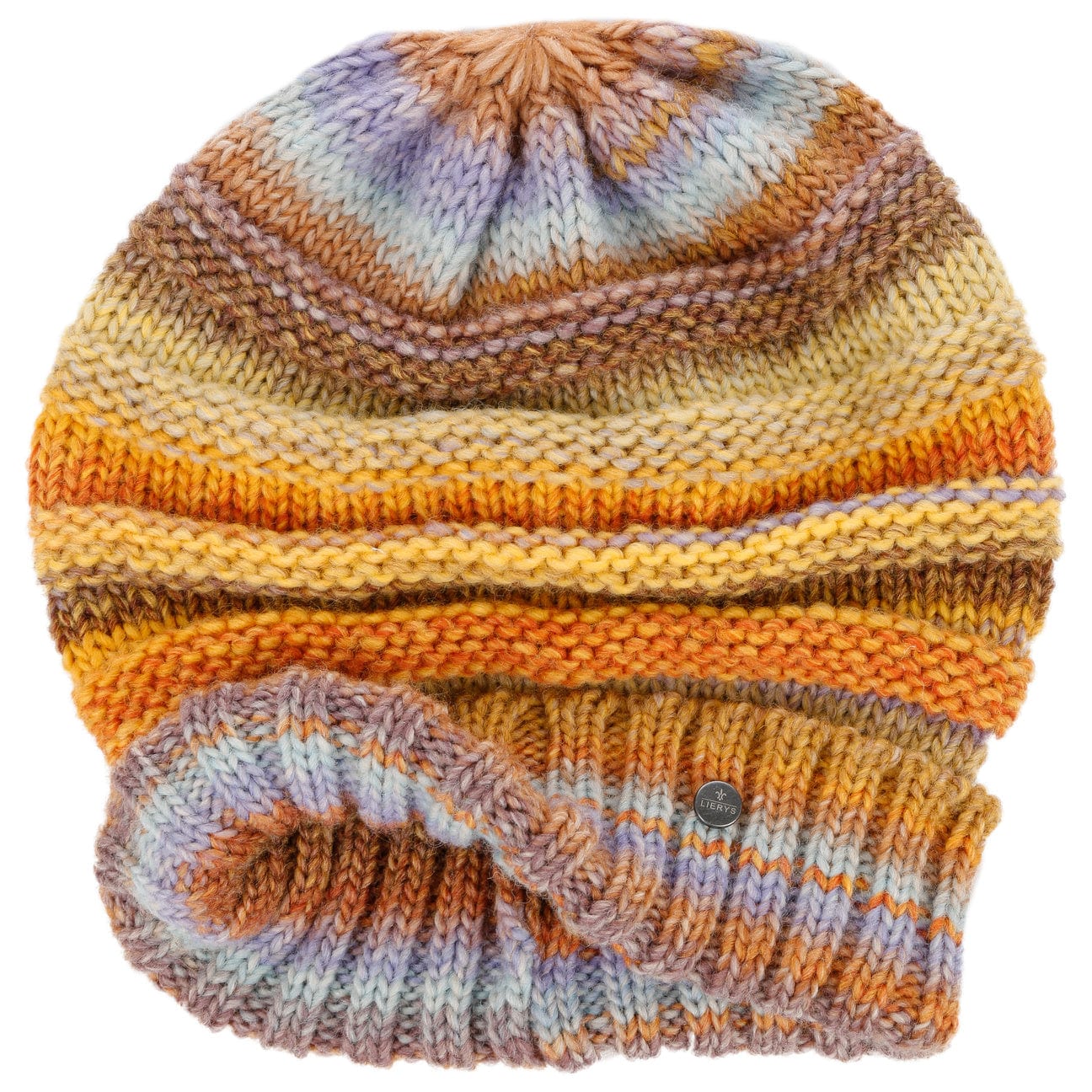 Lierys Bernardo Oversize Knit Hat - Soft Chunky Cable Knit Beanie for Women & Men | Winter Warm Slouchy Hat for Outdoor Activities, Skiing & Casual Wear
