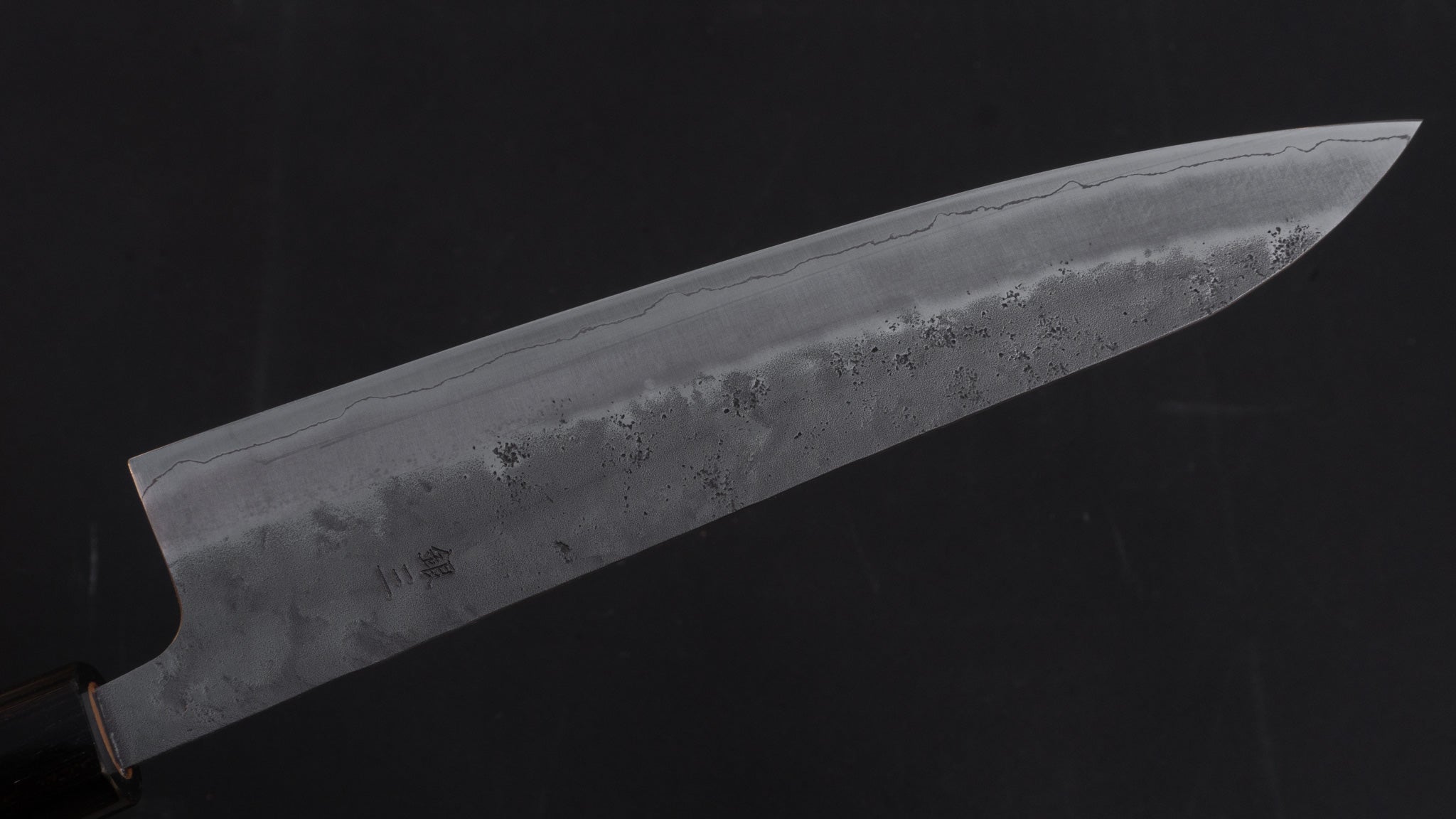 Hitohira Futana S3 Nashiji Gyuto 210mm Japanese Chef Knife - Premium Cherry Wood Handle for Professional Chefs & Home Cooking - Perfect for Slicing, Dicing & Meat Cutting