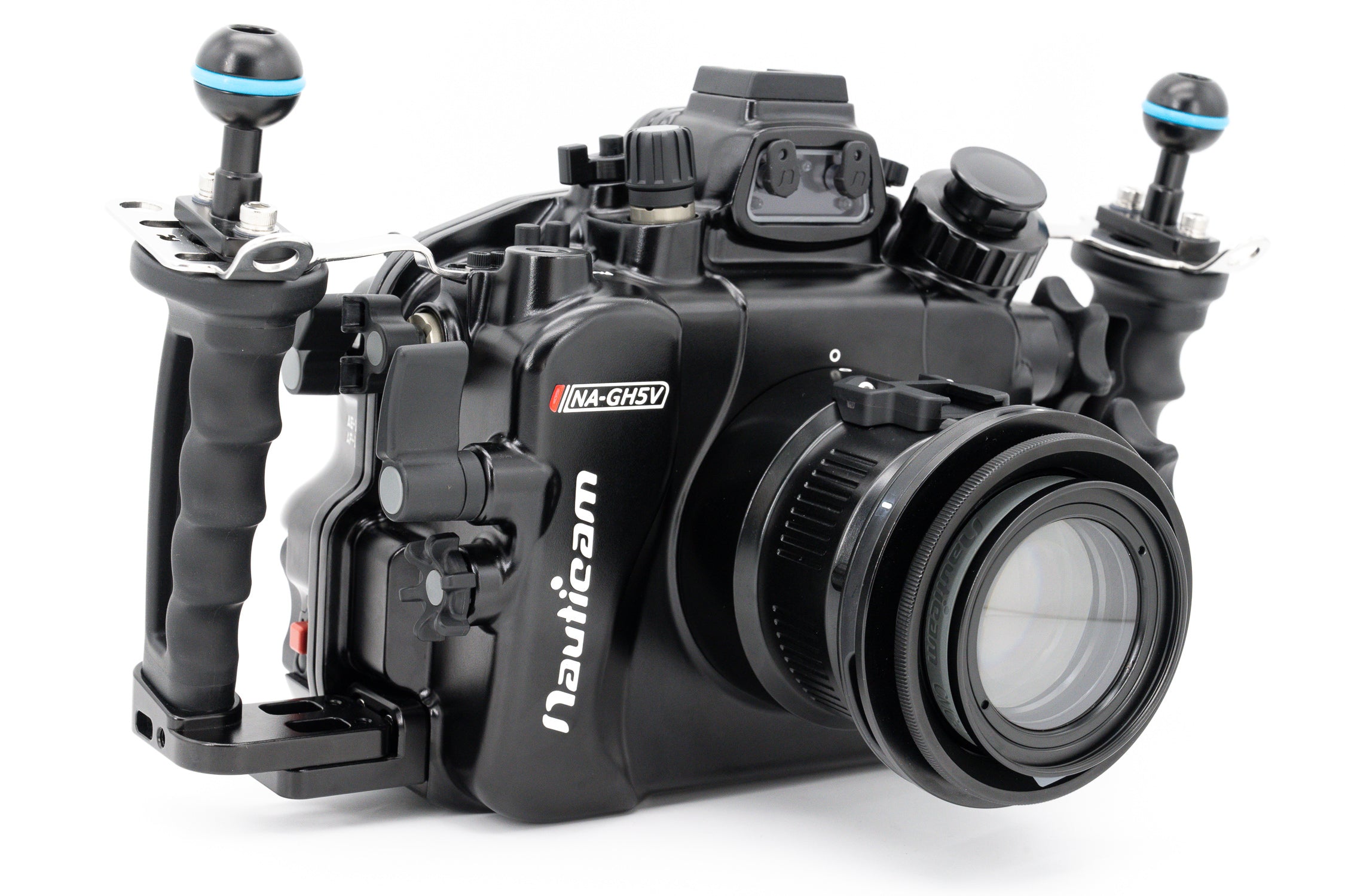 Waterproof Underwater Housing for Panasonic Lumix GH5/GH5S/GH5II Cameras - HDMI 2.0 Support - Ideal for Scuba Diving, Snorkeling & Underwater Photography