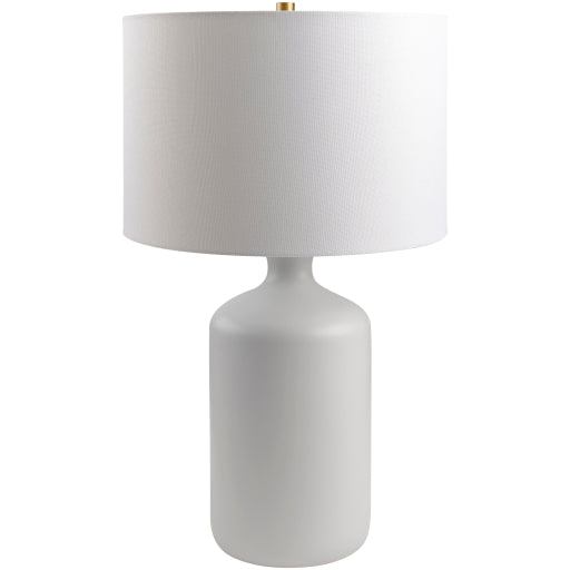 Modern Helix Table Lamp - Sleek White LED Desk Light for Bedroom, Living Room & Office - Energy Efficient Home Decor Lighting
