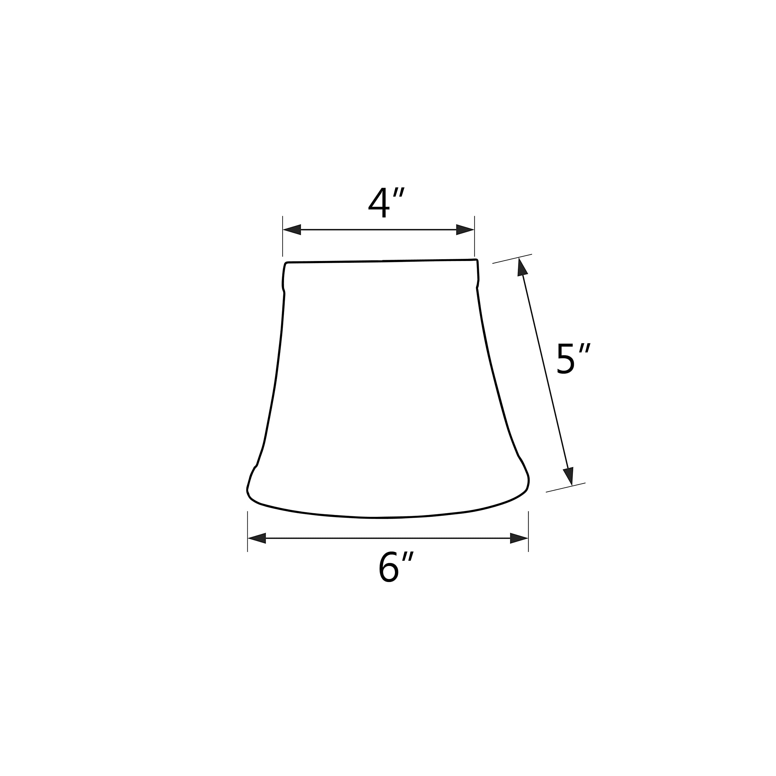Aspen Creative 30391-9A Clip-On Bell Chandelier Lamp Shade Set - Beige, 4