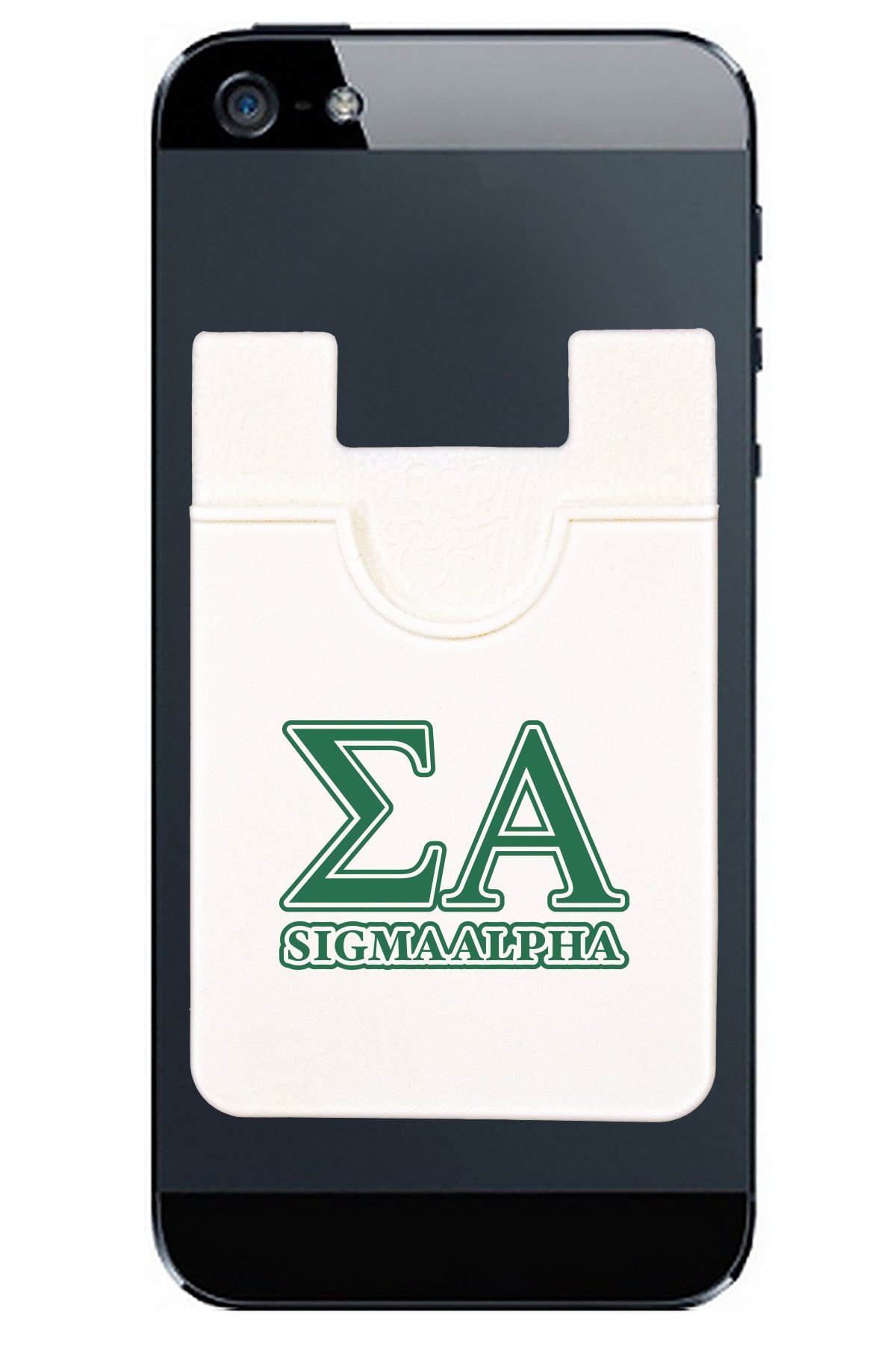 Sigma Alpha Koala Pouch - Adhesive Cell Phone Wallet for iPhone & Samsung - Slim Sticky Phone Pocket for Cards, Cash & ID - Perfect for Travel, Gym & Everyday Use