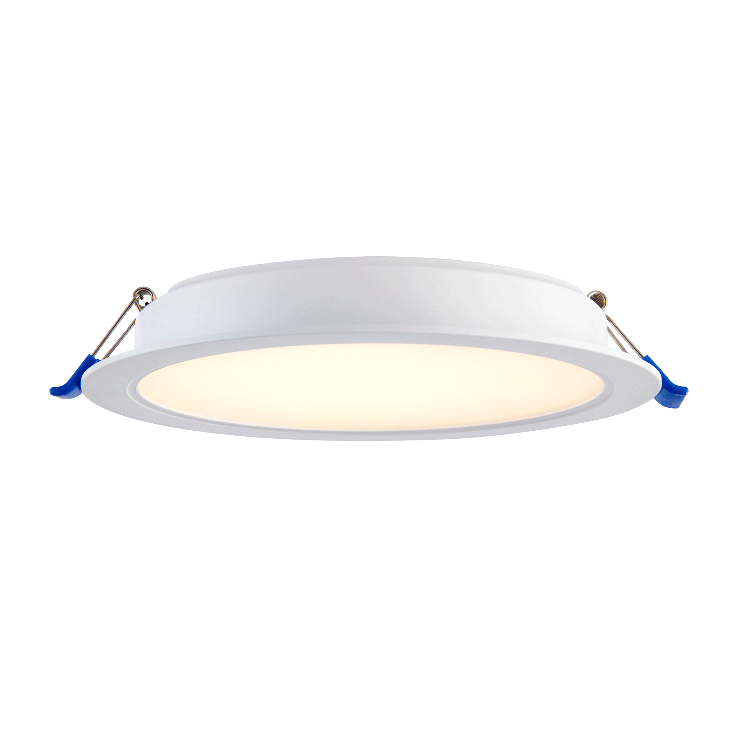 18W Recessed Ceiling Light by Circo - Dimmable LED Downlight for Kitchen, Bathroom, Hallway & Bedroom (3000K Warm White) - Energy Saving Modern Flush Mount Lighting Fixture