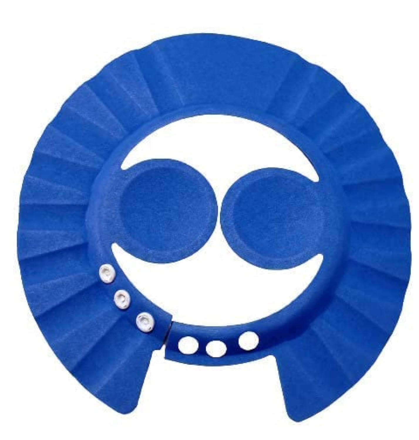 WOX MOX Adjustable Baby Shower Cap - Soft & Safe Hair Wash Protector for Infants & Toddlers - Waterproof Ear & Eye Protection - Multi Color - Perfect for Bath Time & Hair Washing