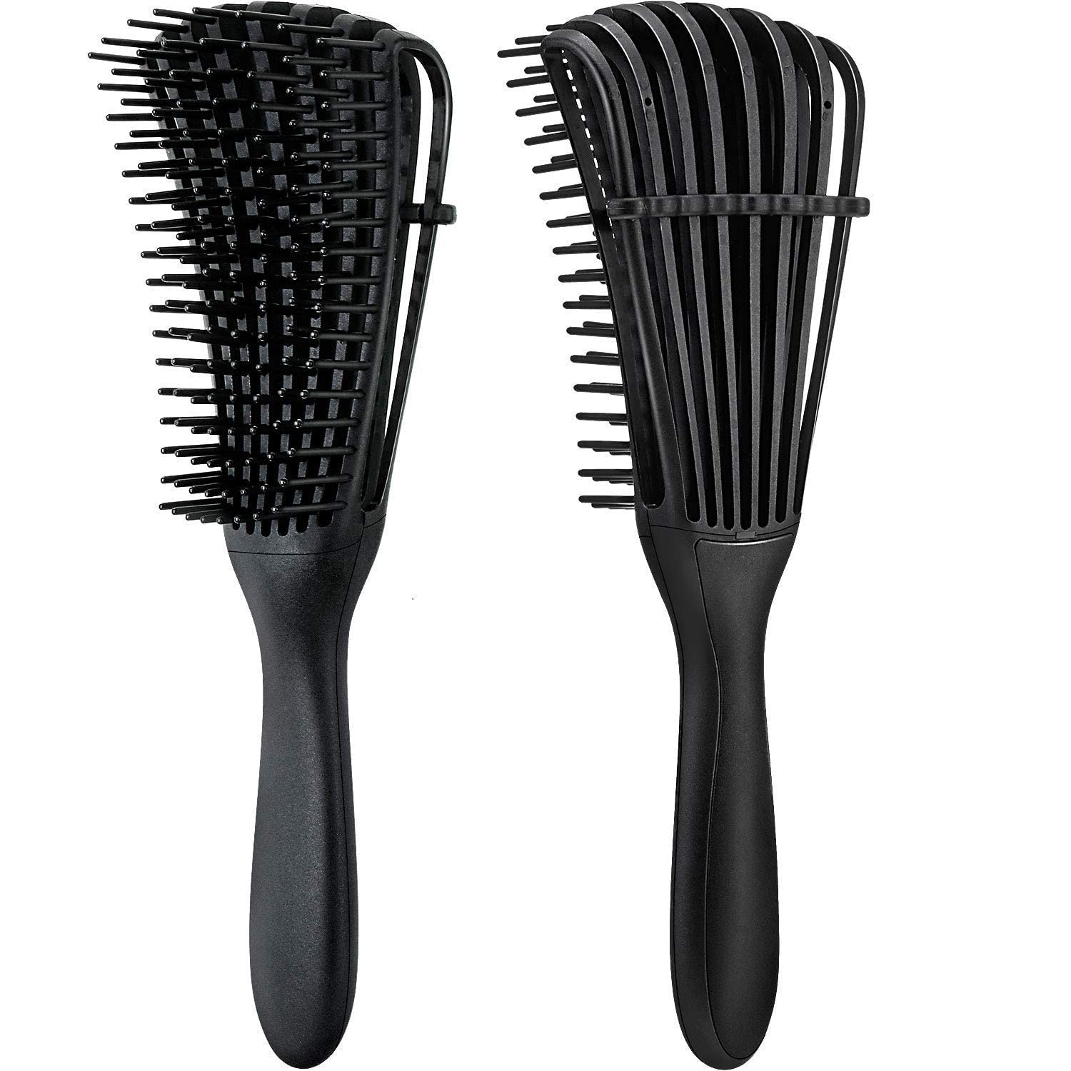MISSLOOK Detangling Hair Brush for Adults & Kids - Wet & Dry Hair Comb - Knot & Tangle Remover - Pain-Free Hair Care - Perfect for Shower, Travel & Daily Styling