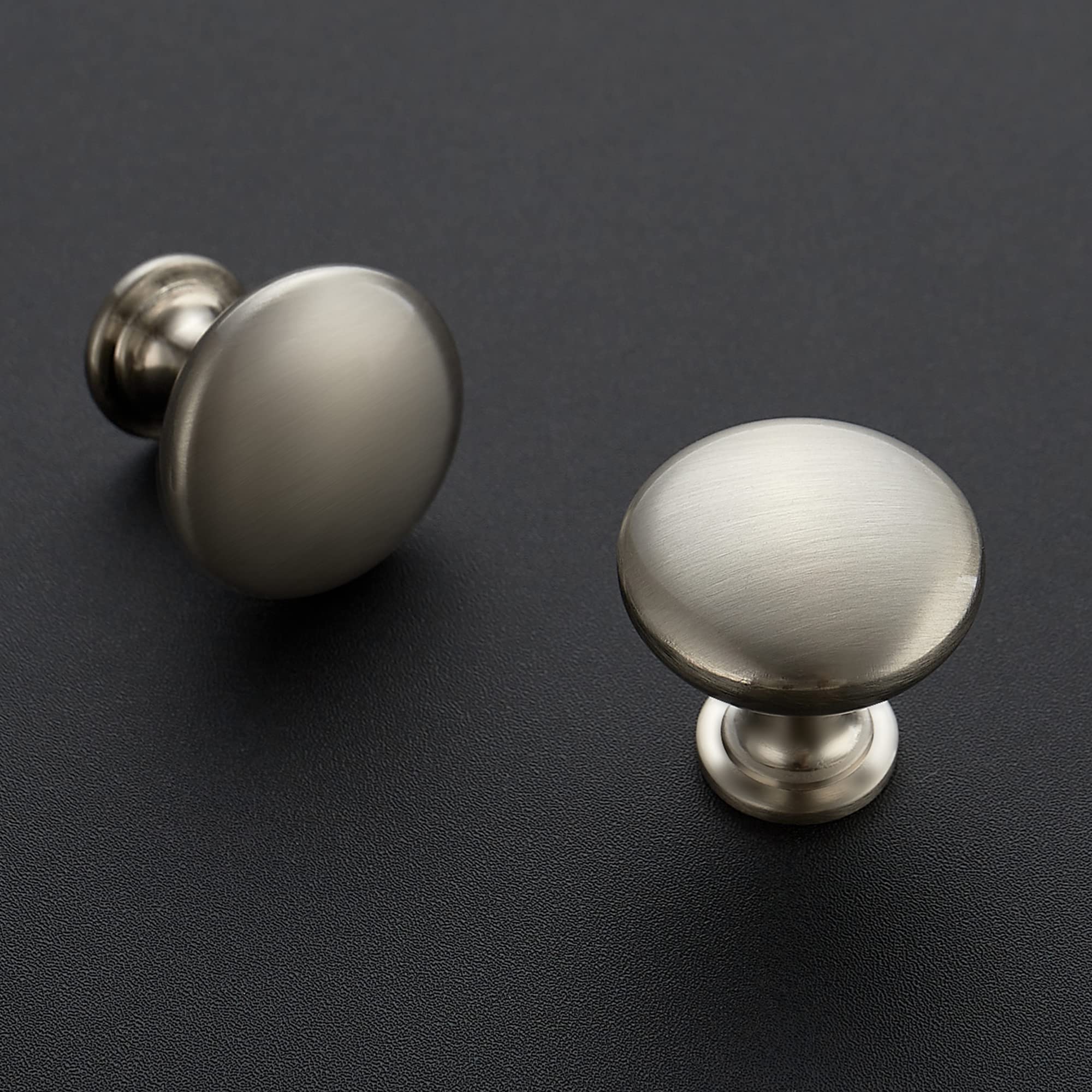 15 Pack Satin Nickel Cabinet Knobs & Drawer Pulls - Brushed Nickel Dresser Handles for Kitchen Cabinets, Cupboards & Furniture (Ideal for Home Renovation & DIY Projects)