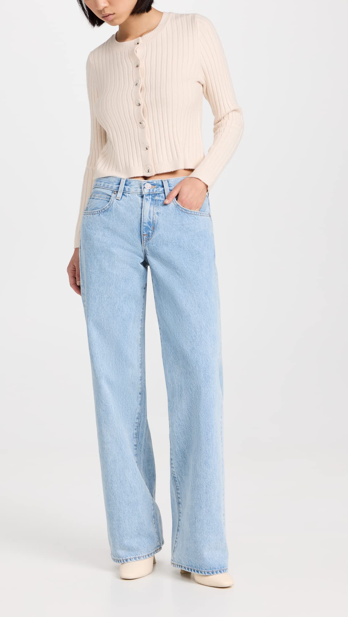 Best Women's Mica Jeans - High Waist Stretch Denim Pants for Casual & Work | Comfortable Slim Fit Jeans for Everyday Wear