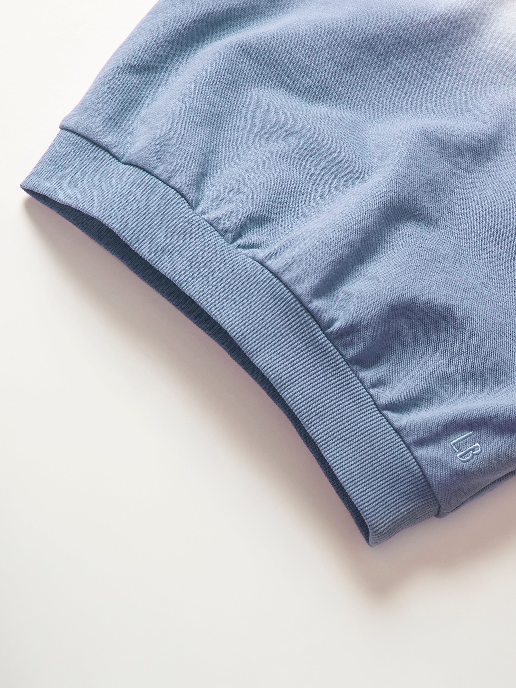 Ombre Lightweight Crewneck Sweatshirt for Women - Soft Blue Gradient Pullover | Perfect for Casual Wear, Layering & Outdoor Activities