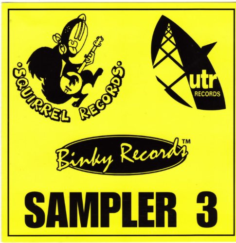 Binky Squirrel UTR Records Sampler #3 - Underground Electronic Music Vinyl LP for DJs & Collectors - Perfect for Clubs, Home Listening & Music Production