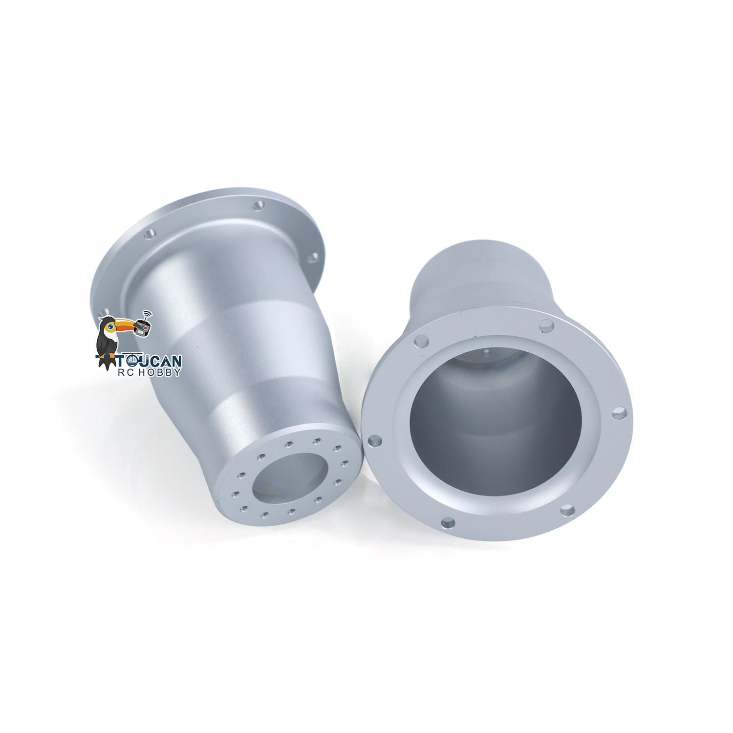 High-Quality Rubber & Metal Front/Rear Wheel Tire Tyre Hub Coupling for LESU AOUE 1050 1/14 Scale RC Hydraulic Tractor Model - DIY Replacement Parts for Off-Road Farming & Construction Scenes