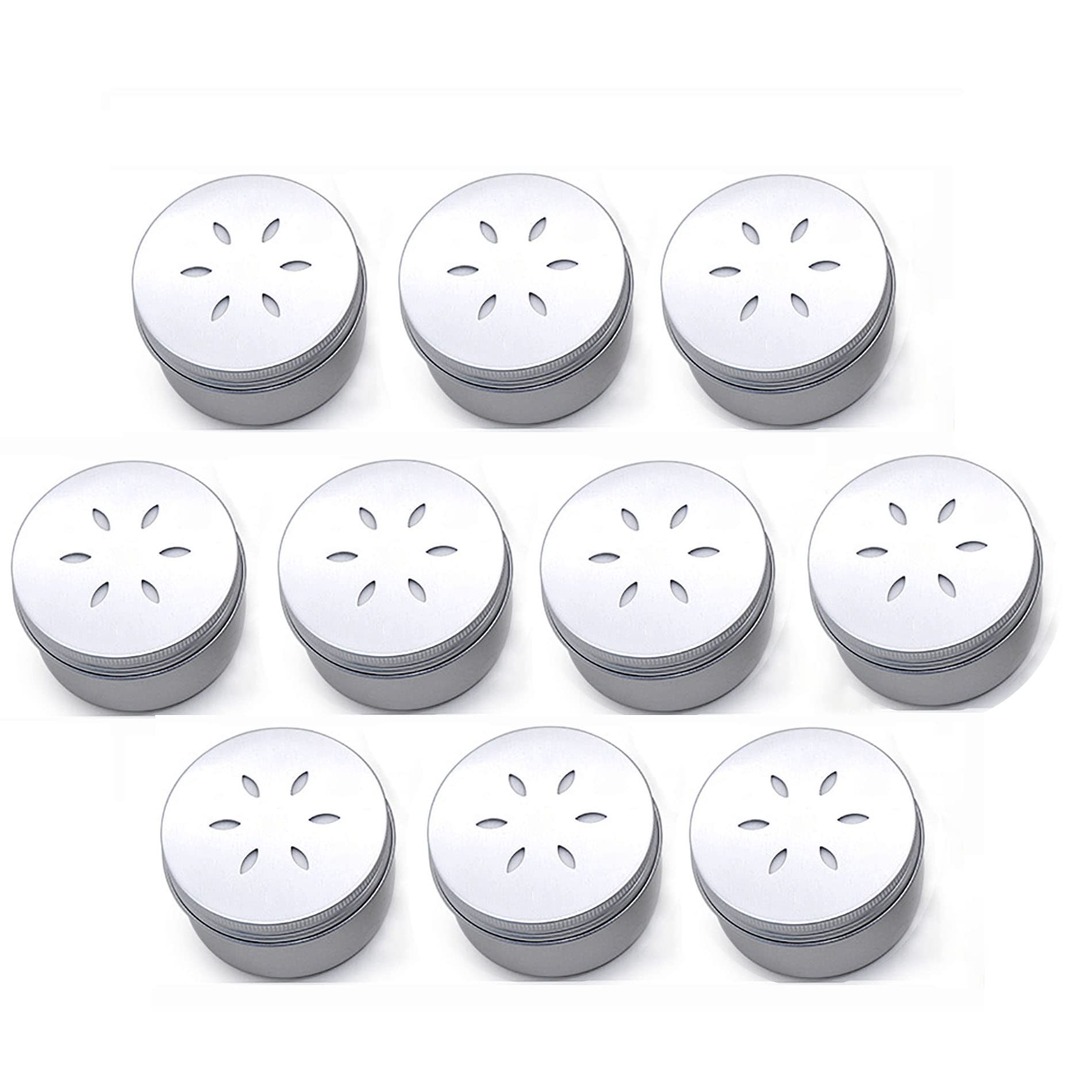 CHENGXINWENHUA Scent Work Tins 6 Pack - Dog Training Kit with Nose Work Containers & 10 Scent Drips - Professional K9 Scent Detection Equipment for Police Dogs, Search & Rescue Training
