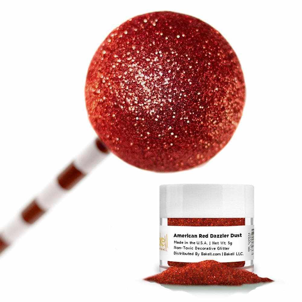 4th of July Glitter Dust Combo Pack - Patriotic Red, White & Blue Glitter Set (4 PC) - Perfect for Independence Day Crafts, Party Decorations & DIY Projects