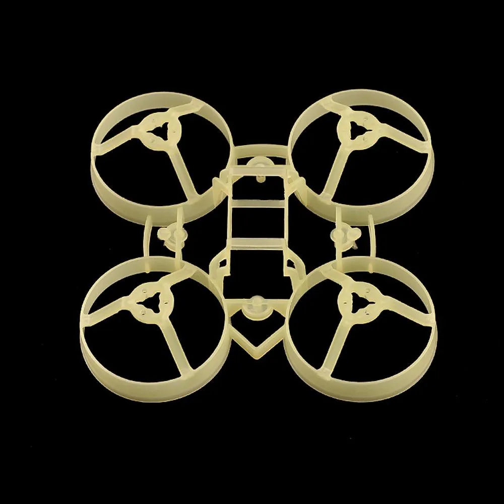 2PCS HappyModel BWhoop65 65mm Brushless Tiny Whoop Frame Kit for Micro FPV Racing Drone - Lightweight Durable FPV Quadcopter Parts for Indoor Racing and Freestyle Flying