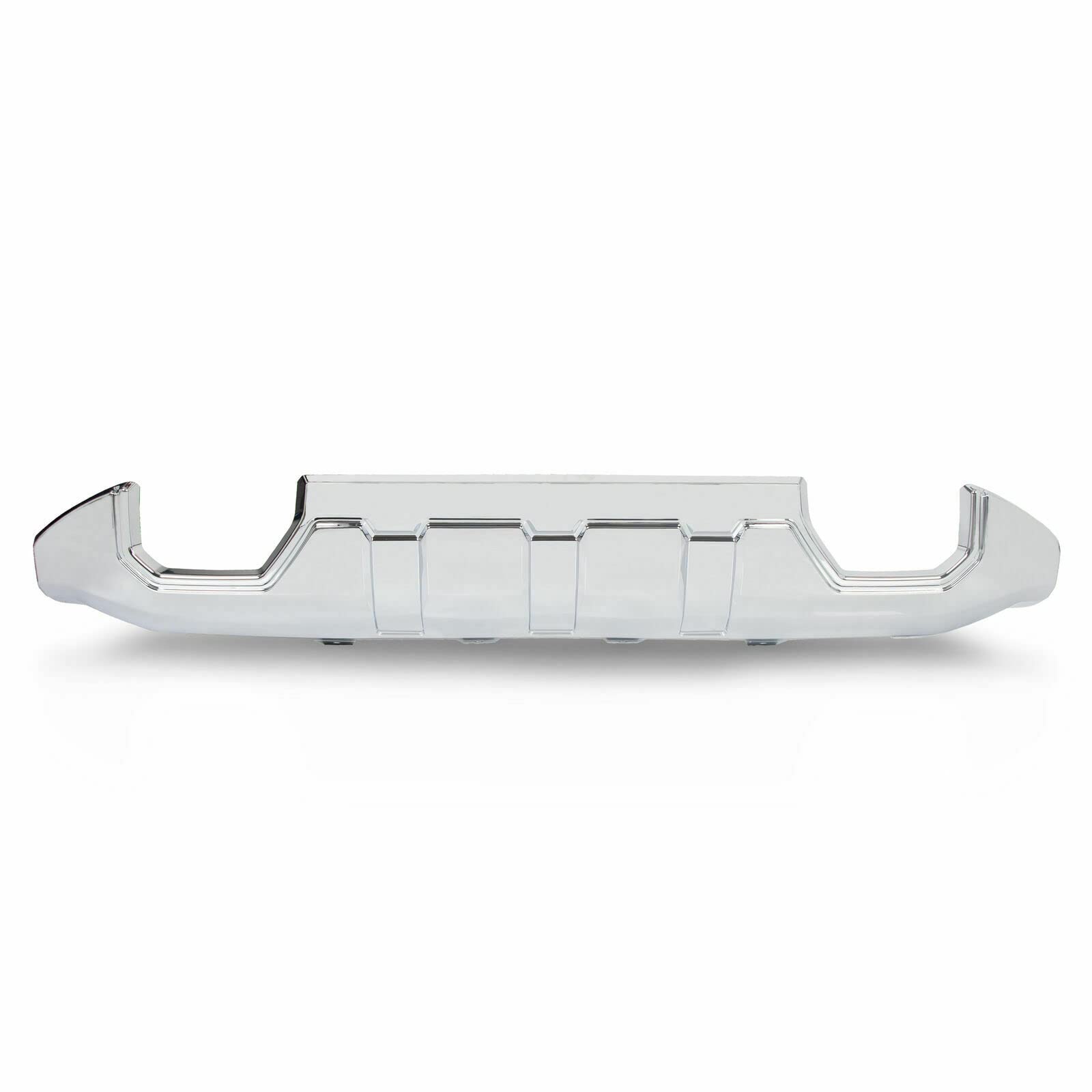 GMC Sierra 1500 Front Bumper Skid Plate 2016-2018 - Heavy Duty Chrome Protective Armor | Off-Road & Truck Accessories | Perfect for Adventure & Towing Protection