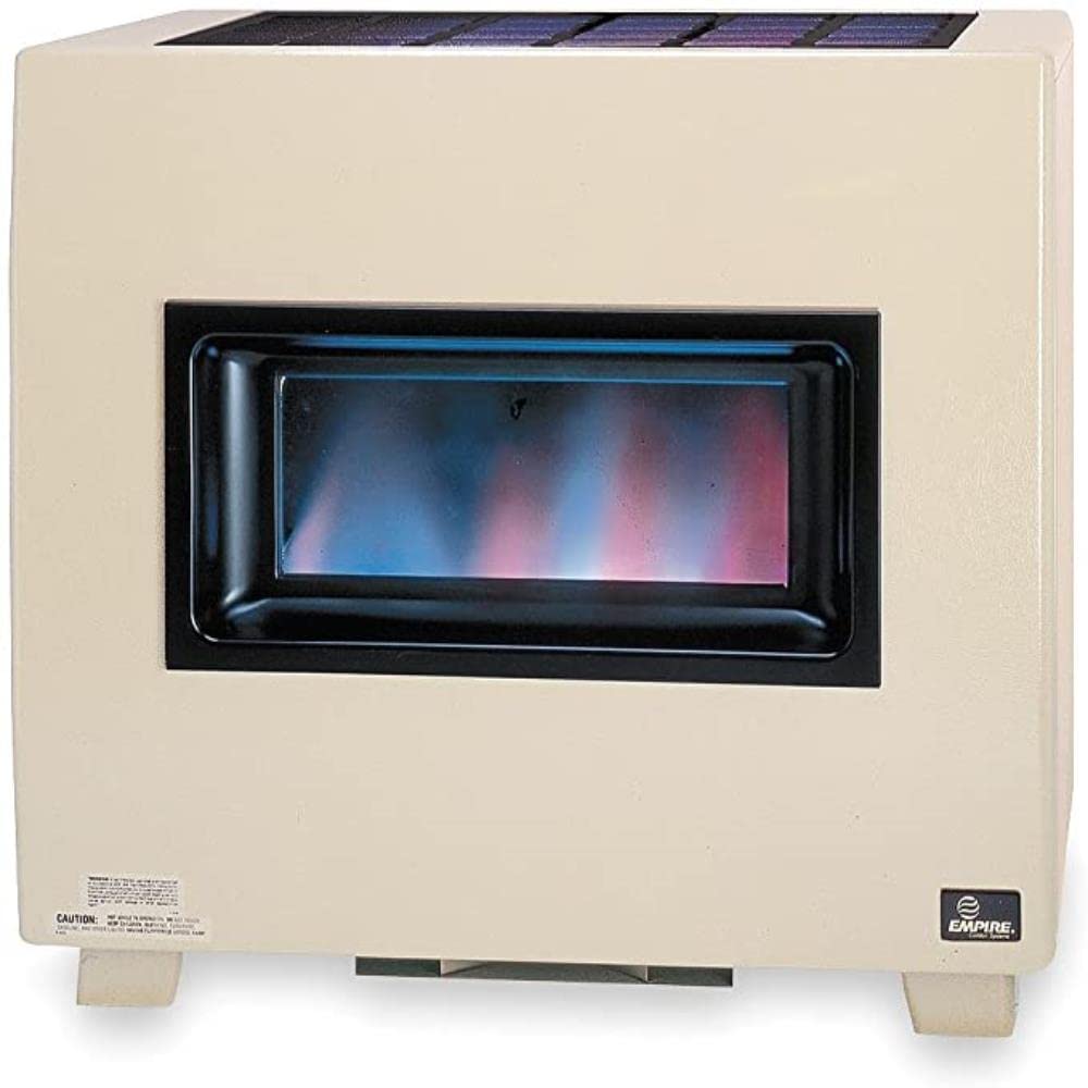 Empire Room Heater - 65,000 BTU Natural Gas Heater for Home, Garage & Workshop | Indoor Space Heating Solution