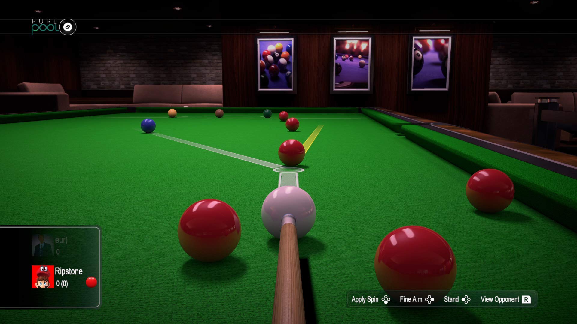 Pure Pool - Nintendo Switch Game - Realistic Billiards Simulation for Home & Party Entertainment
