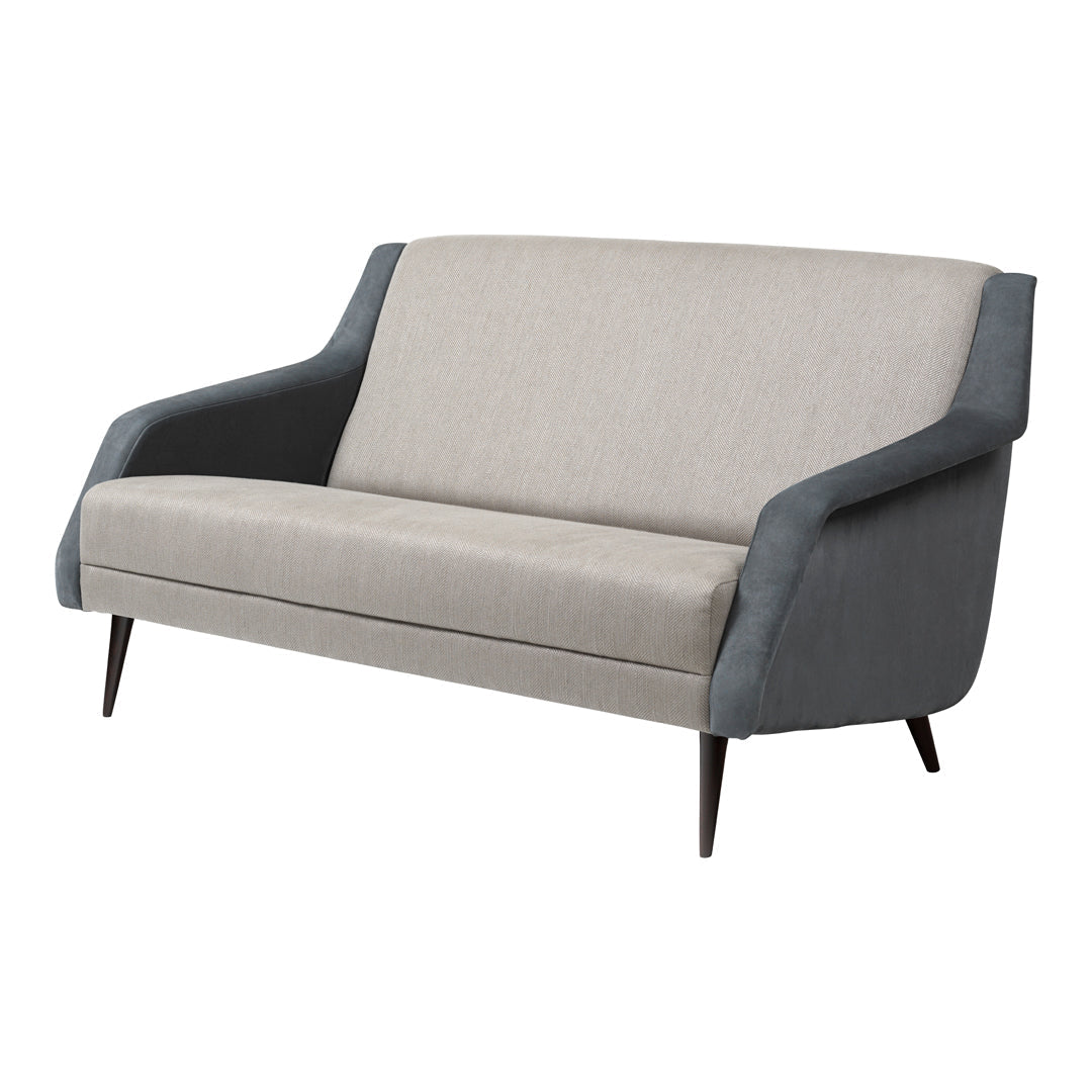 Gubi Carlo De Carli CDC 1 Sofa - Mid-Century Modern Lounge Chair for Living Room, Office & Lounge Spaces
