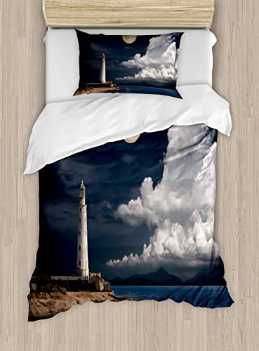 Dark Blue Ivory White