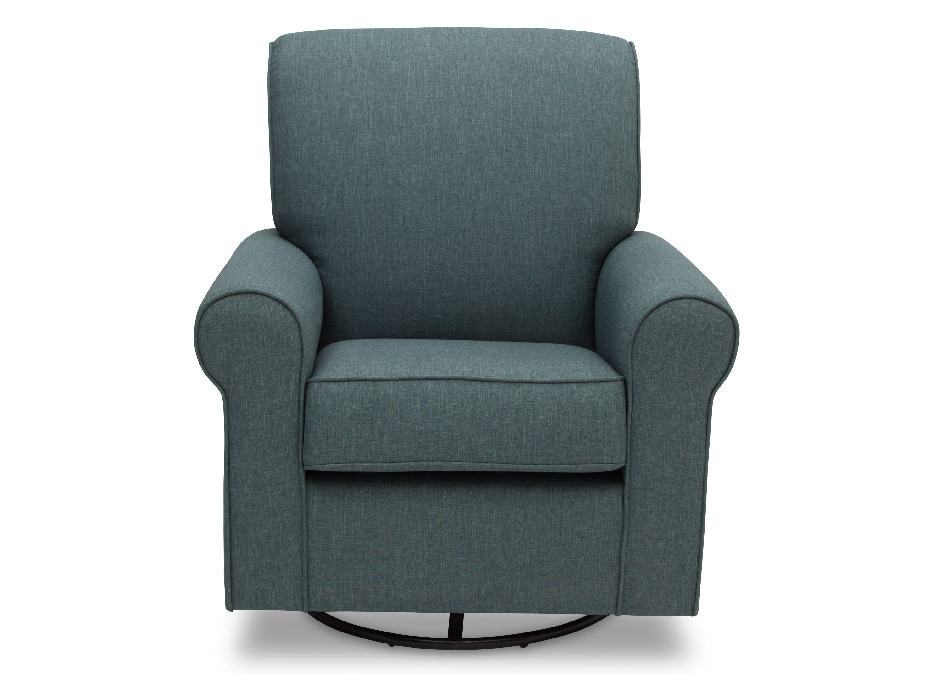 Avery Upholstered Glider Rocking Chair - Soft Nursery Glider with Padded Seat & Backrest - Perfect for Baby Nurseries, Breastfeeding & Relaxing in Living Rooms
