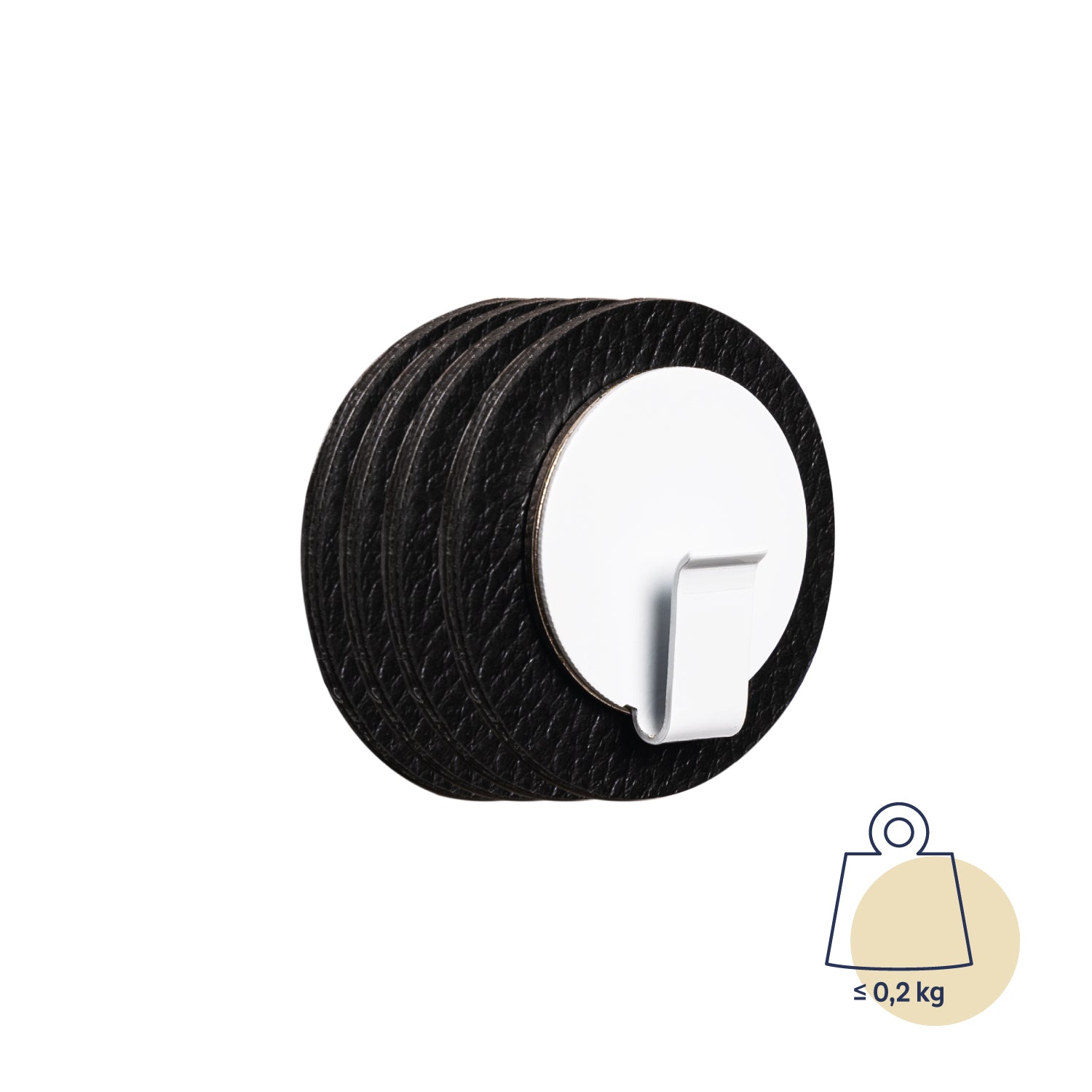 Strong Magnetic Hooks for Hanging - Heavy Duty Black Clever Bundle - Perfect for Kitchen, Bathroom, Garage & RV Organization