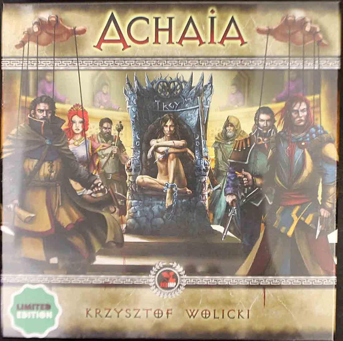 Red Imp Games Achaia - Kickstarter Exclusive Board Game for Family Fun