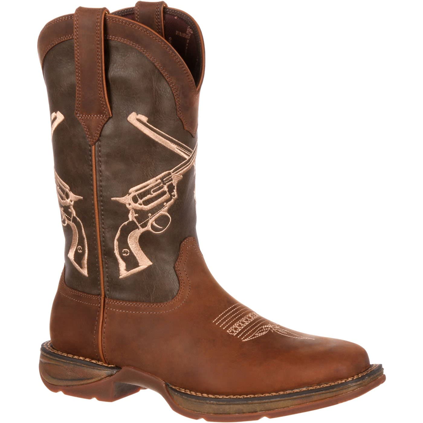 Durango Men's Rebel Western Boot - Genuine Leather Cowboy Boots for Men - Durable & Comfortable Riding Boots for Country, Rodeo & Outdoor Adventures