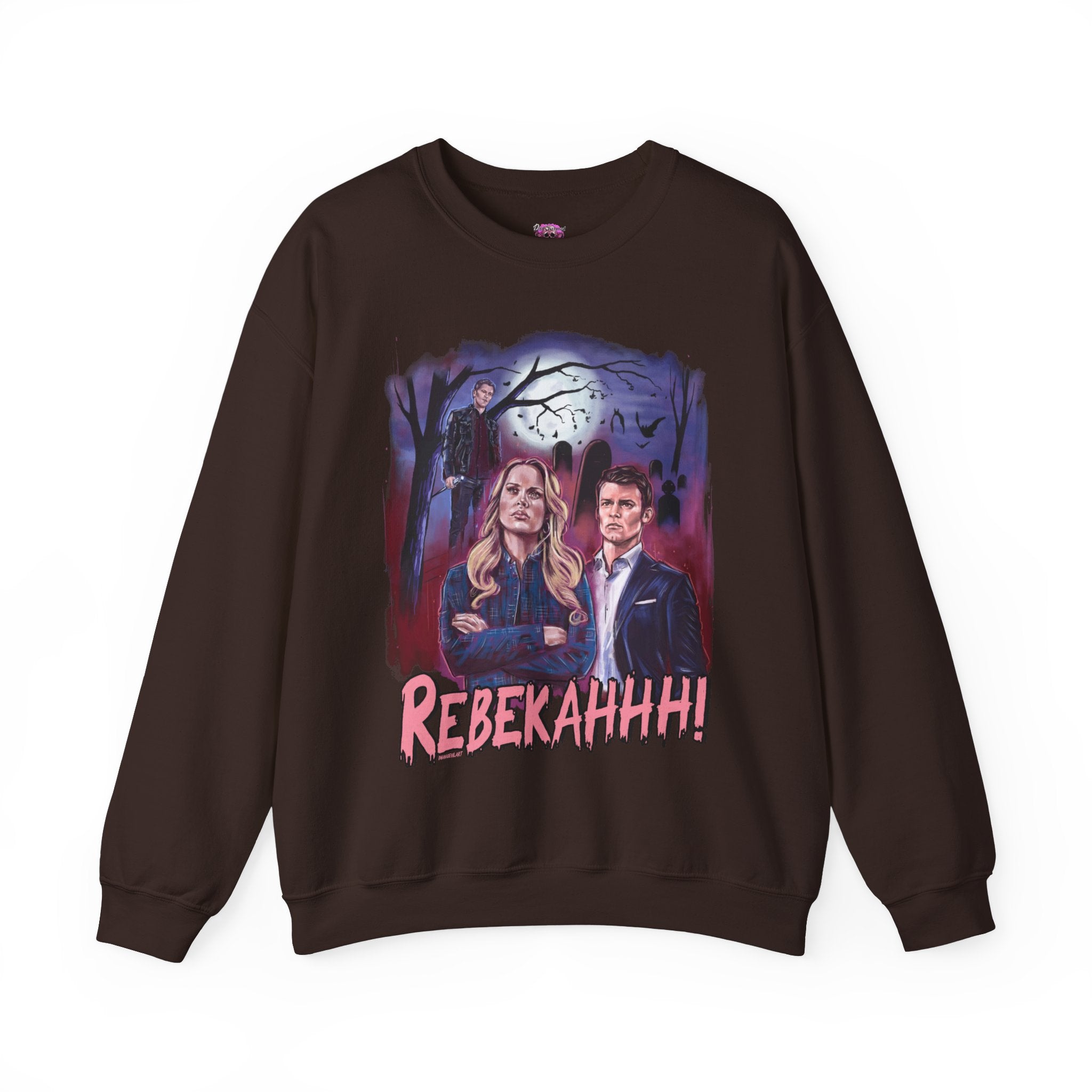 Rebekaahhhh Women's Crewneck Sweatshirt - Soft Casual Pullover for Everyday Wear, Lounge & Outfits