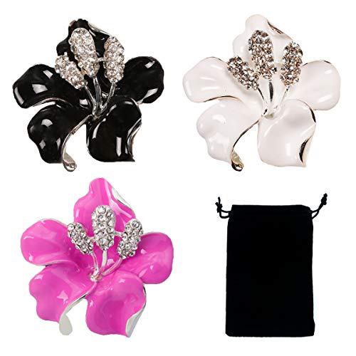 3 PCS Black & Pink & White
