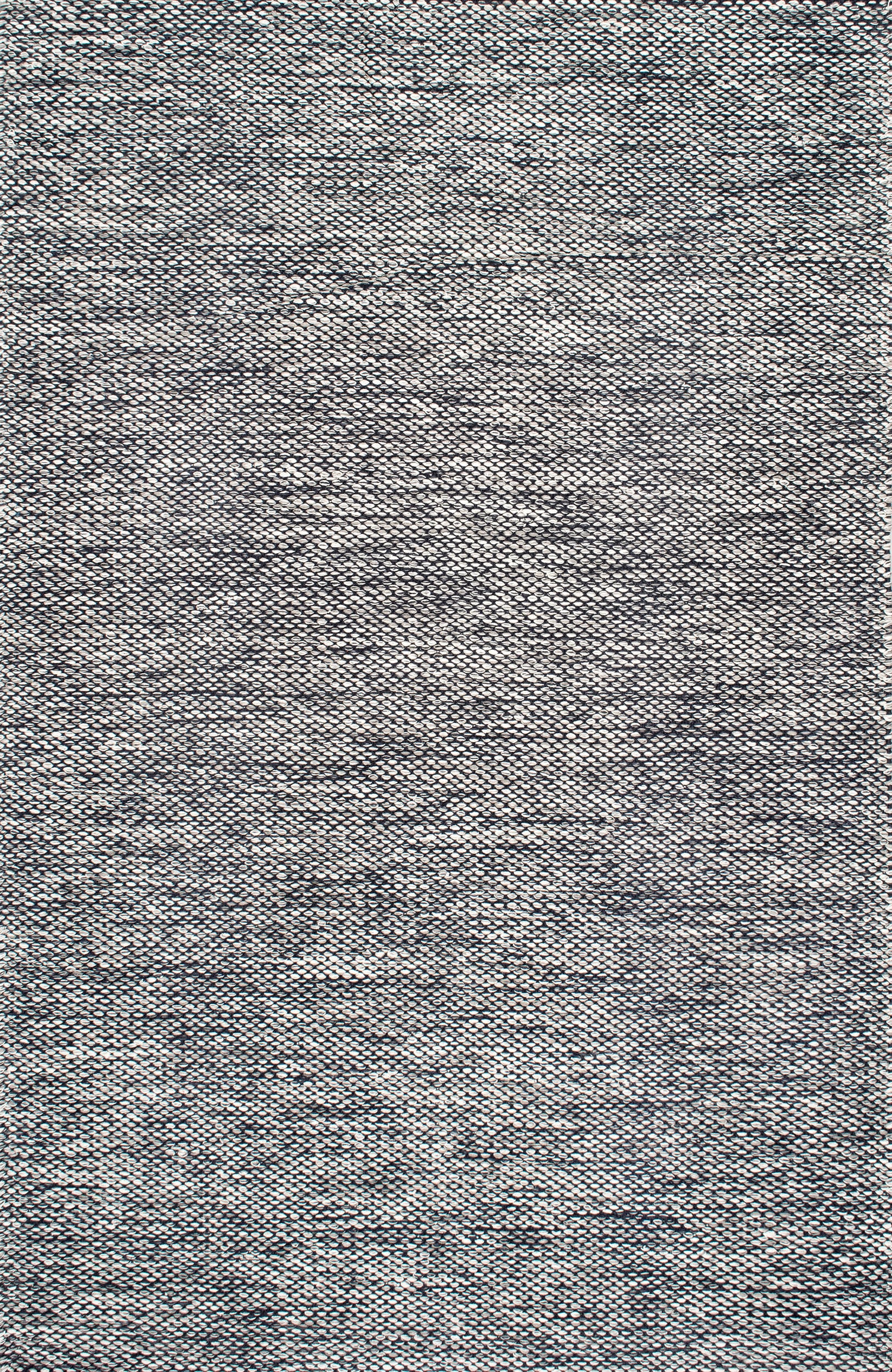 Premium Cotton Solid Flatweave Rug - Soft & Durable Grey Area Rug for Living Room, Bedroom, or Nursery | Machine Washable & Stain Resistant