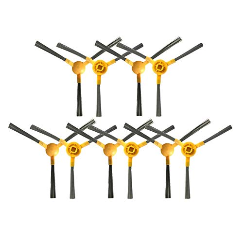 5 Pairs Replacement Side Brushes for Kitfort KT-545 Robot Vacuum Cleaner - Compatible Cleaning Accessories for Home, Office & Pet Hair Removal