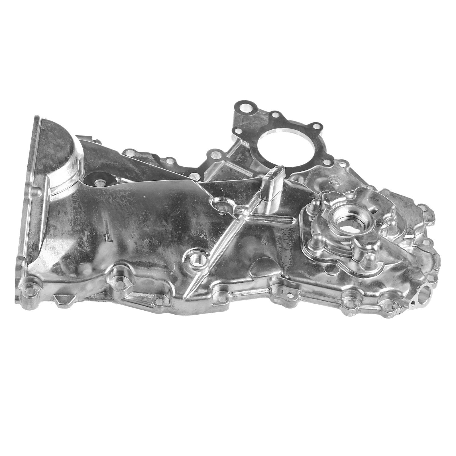 Premium Engine Timing Cover with Oil Pump for Toyota Yaris 2006-2011, Echo 2000-2005, Scion xA xB 2004-2006 - 1.5L - Durable Replacement Part for Smooth Engine Performance & Oil Circulation