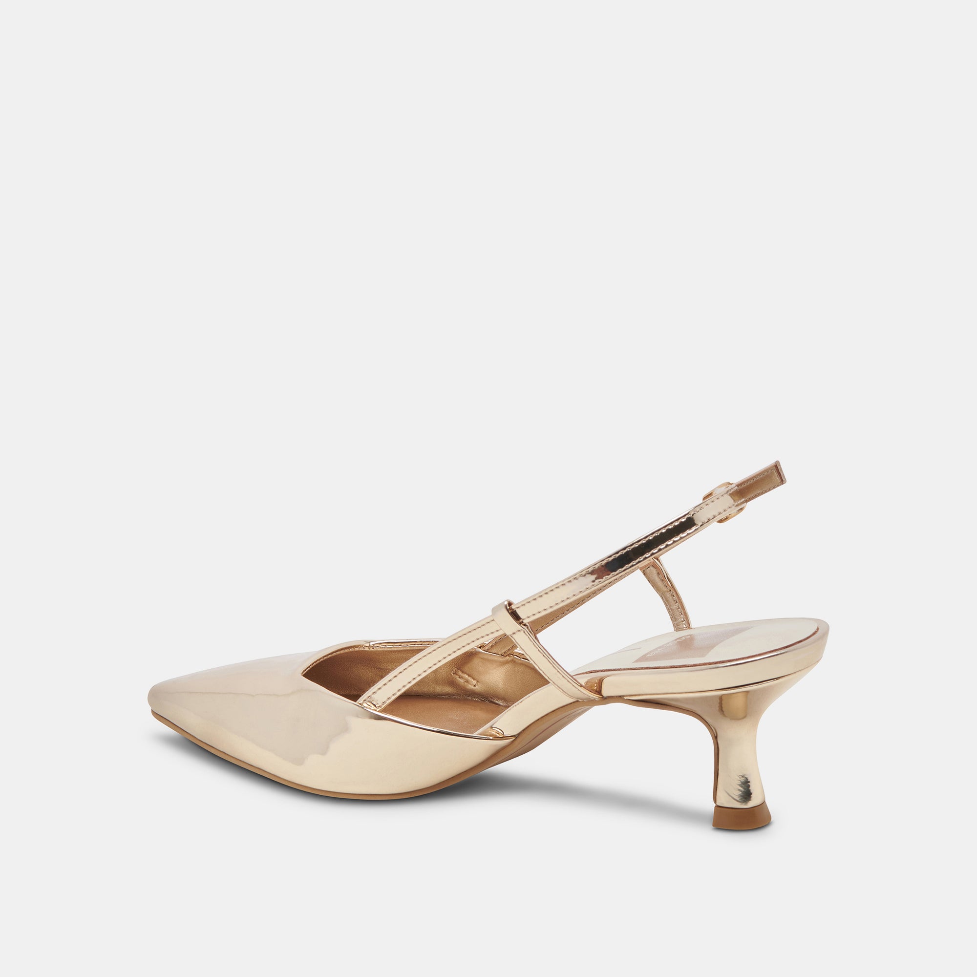 ODELA Women's Light Gold Stella Heels - Elegant High Heel Pumps for Parties, Weddings & Evening Events