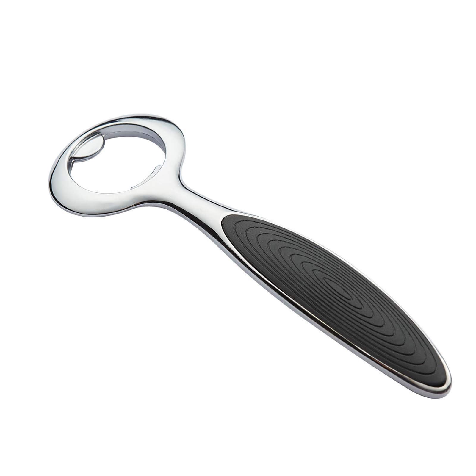 Zerlibeaful Metal Bottle Opener - Practical Kitchen Tool for Wine, Beer, and Cans - Durable Silver Design - Perfect for Home, Dining, Bar, and Outdoor Gatherings