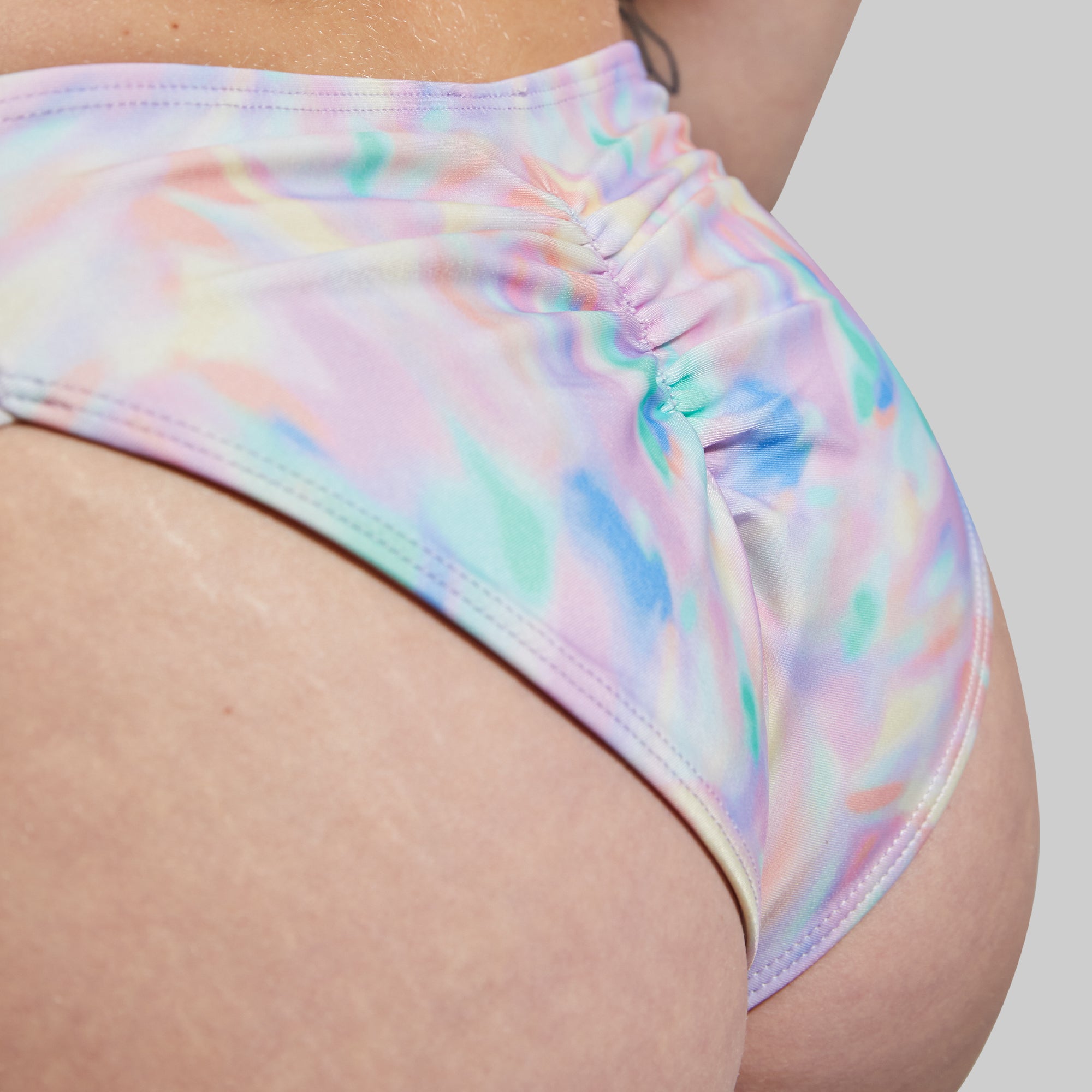 Trendy Tidal Bikini Bottom - Airbrush Design for Women | Perfect for Beach Vacations & Pool Parties