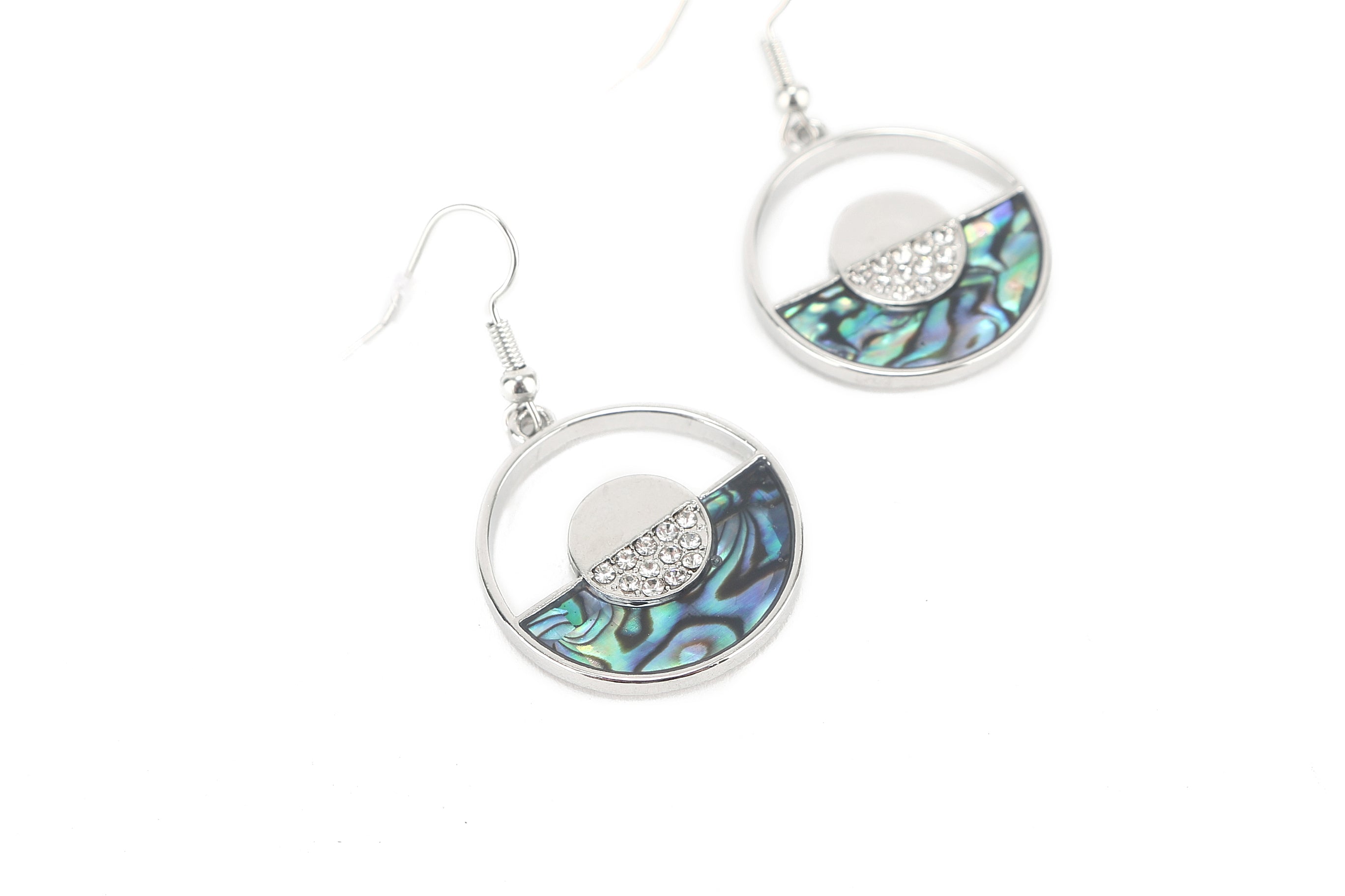 Makamae Ocean Silver Earrings for Women - Handmade Sterling Silver Jewelry - Perfect for Beach Weddings, Boho Fashion & Gift Giving