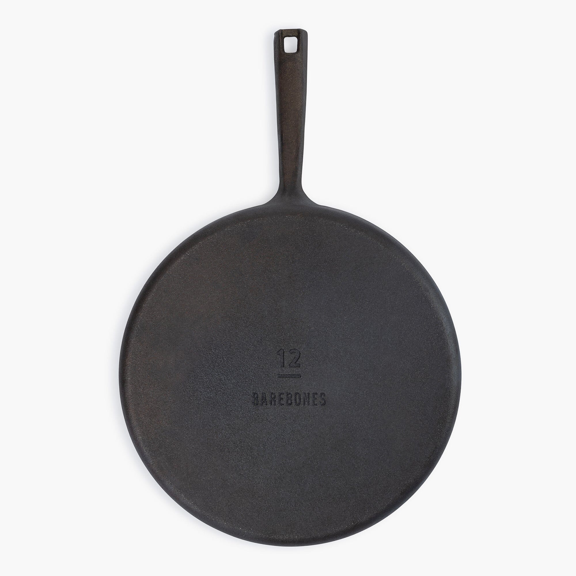 Premium Cast Iron Skillet Griddle - 12 Inch Pre-Seasoned Heavy Duty Pan for Stovetop, Oven & Camping - Perfect for Searing, Frying & Baking Steak, Pancakes & More